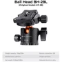 K&F Concept T254A7+BH-28L (KF09.119): Минимальная высота 66.5 см