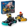 Конструктор LEGO City Картинг и гонщики 99 деталей (60400): Серия City