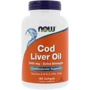 Now Foods Cod Liver Oil 1.000 mg Рыбий жир из печени трески 180 гелевых капсул