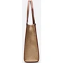 Женская сумка тоут GUESS SILVANA GIRLFRIEND TOTE бежевая (HWWS8665240-NTC): Фактура Плетеная