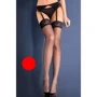 Чулки с поясом Gabriella Garter Set Shadow Red 1/2