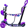 Самокат Scooter "Божа корівка" 5in1. Orchid (багатофункціональний): Тип коліс литі