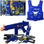 Набір поліції LimoToy 33520 автомат-тріскачка, пістолет, жилет, кобура, ніж, наручники
