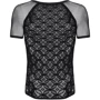 Мужская эротическая футболка Obsessive T102 black S/M/L