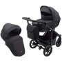Коляска 2 в 1 Bair Ultra Soft U-452 Черный (680621)