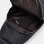 Чоловіча сумка-слінг Ricco Grande чорна (K16555bl-black): Фактура Матовая, Гладкая