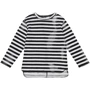 Лонгслів H & M 7Z5525356 134-140 см чорно-білий