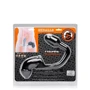 Сексуальный замок для пениса с анальной пробкой Oxballs TAILPIPE Cock Cage Anal Lock от Mister B, 9x3 см