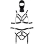 Комплект с маской Orion Bad Kitty Set Harness + Mask Black, XS