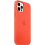 Чехол для iPhone Apple Silicone Case with MagSafe Electric Orange (MKTR3) for iPhone 12/iPhone 12 Pro фото 5