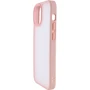 Чохол для iPhone Mobile Case TPU+PC Metal Buttons Pink for iPhone 13: Матеріали поликарбонат и полиуретан