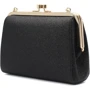 Женский клатч Furla Evening Mini Clutch черный (WB00214NPK000O6000): Тип ручки На цепочке, Плечевой ремень, Без ручки