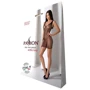 Мини-платье с вертикальным узором Passion BS097 One Size black