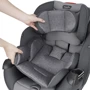 Автокрісло Evenflo Symphony - Sport Gray Ash (група від 2,2 до 49,8 кг): Вага дитини від 2,2 до 49,8 кг