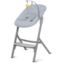 Стульчик для кормления с шезлонгом Kinderkraft Igee Calmee Cloudy Grey (KHIGCA00GRY0000)