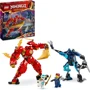 Конструктор LEGO NINJAGO Kai's Elemental Fire Mech Пожарный механизм Кая (71808): Серия NINJAGO