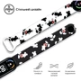Ремінець ArmorStandart Cartoon Mickey Siluet Black (ARM59256) for Xiaomi Mi Smart Band 5/6/7