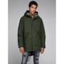 Парка Jack & Jones 43573344 46 зеленая демисезон с капюшоном