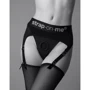 Трусы для страпона с подвязками для чулок Strap-On-Me REBEL HARNESS - M