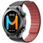 Смарт-годинник iMiki C1 Black Magnetic Strap+Frame: Дисплей 1.43" AMOLED (466x466) / 2.5D High Hardened Glass