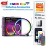 Настольная лампа Inspire RGB SAL-052 10W 46led Bluetooth: Особенности Регулировка яркости, Таймер, Подсветка корпуса
