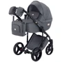 Коляска 2 в 1 Adamex Luciano jeans Q2-CZ серый (черная рама) (624557): Тип коляски универсальная коляска (2-в-1)