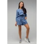Комбинезон FLFashion Орион СКО2643 L синий: Вид Комбинезоны