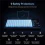 Внешний аккумулятор Baseus Power Bank 10000mAh Star-Lord Digital Display Fast Charge Power Bank 22.5W Black (PPXJ100001): Тип батареи Литий-полимерные