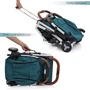 Прогулочная коляска Bambi Yoga II M 3910-12 Бирюзовая фото 8
