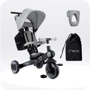 Трехколесный велосипед MoMi SOLIVIA 4в1 grey (ROTR00017): Диаметр колес, дюймов 8