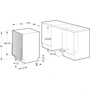 Встраиваемая посудомоечная машина Gorenje GV55111: Размеры 45x55x85 см
