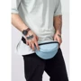 Мужская поясная сумка Sambag Urban SKHm голубая (85151010m): Фактура Гладкая, Матовая