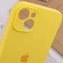 Чехол для iPhone Mobile Case Silicone Case Full Camera Protective Yellow for iPhone 15 фото 5
