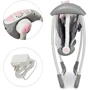 Крісло-гойдалка Mastela Deluxe Portable Swing Сіро-рожева (6504): Додаткові зручності дуга с игрушками, блок с музыкой, вибрация, ремни безопасности
