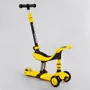 Самокат-беговел Best Scooter 3 в 1 жовтий (BS-38804)
