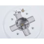 Варочная поверхность газовая Ventolux HSF640-D2 CEST (WH): Расположение панели Спереди справа