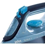 Утюг Braun SI 3050 BL: Материал подошвы керамика FreeGlide 3D