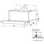 Вытяжка Weilor WTS 6230 BL 1000 LED фото 6
