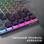 Клавиатура GamePro MK141R Red Switch Low Profile Dark Gray RGB фото 10