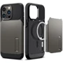 Чехол для iPhone Spigen Slim Armor with MagFit Gunmetal (ACS04646) for iPhone 14 Pro Max