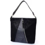 Женская сумка-мешок Laskara черная (LK10196-black) фото 10