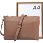 Жіноча сумка-пошет Amelie Galanti бежева (A991705-camel): Стиль Повседневный (Casual)