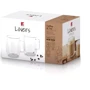 Набор стеклянных чашек Bergner Coffee & tea lovers BG-20116-MM 400 мл 2 шт (00000025109)