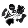 Набор БДСМ Art of Sex - Soft Touch BDSM Set 9 предметов черный