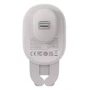 Держатель Baseus Car Holder Air Vent Stable Gravitational Pro 15W Creamy White (SUWX030002) фото 5