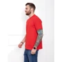 Футболка ISSA PLUS GN4-42 M красная: Вид Футболки
