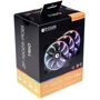 Кулер ID-Cooling ZF-12025-RGB Trio (3pcs Pack) (ZF-12025-RGB Trio): Роз'єм 4pin