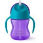 Чашка с трубочкой Philips AVENT 210мл 9мес+ для девочек (SCF796/02)