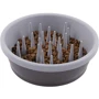 Миска Dexas силиконовая Slow Feeder Dog Bowl для медленного кормления 1.44 л Темно-серый (PW301-432-429)): Объем 1.44 л