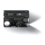 Мультитул Victorinox Swisscard Lite 82x54x4мм / 13предметов / чорний-прозорий (0.7333.T3)